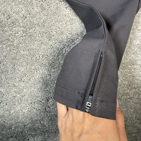 Southern Marsh Pants Mens 30x32 Gray Peterson Performance Zipper Hem Golf Slacks - Picture 8 of 12